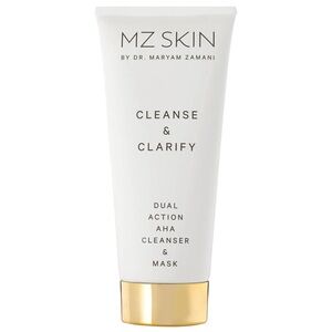 MZ Skin Cleanse and Clarify AHA Cleanser and Mask Dual Product Dr Maryam Zamani